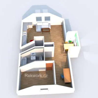 Půdní vestavba Single v Okálu 117 – dokončená realizace